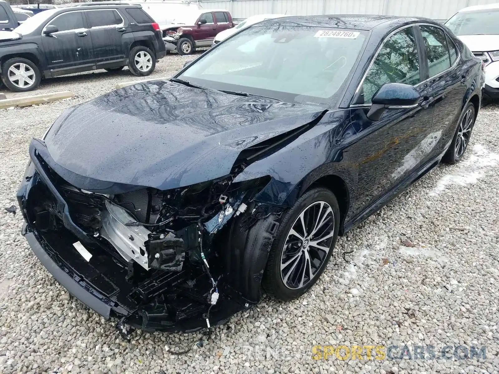 2 Photograph of a damaged car 4T1B11HK3KU840007 TOYOTA CAMRY 2019