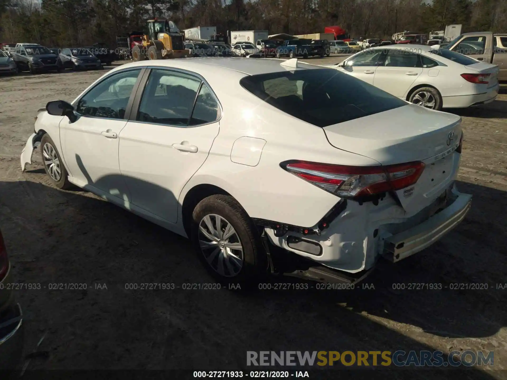 3 Photograph of a damaged car 4T1B11HK3KU840458 TOYOTA CAMRY 2019