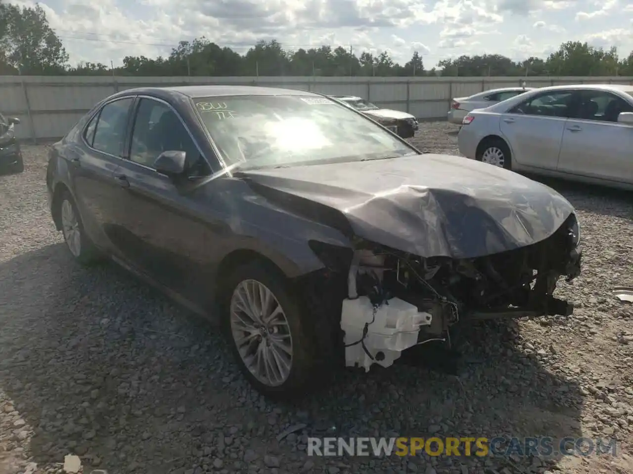 1 Photograph of a damaged car 4T1B11HK3KU841495 TOYOTA CAMRY 2019