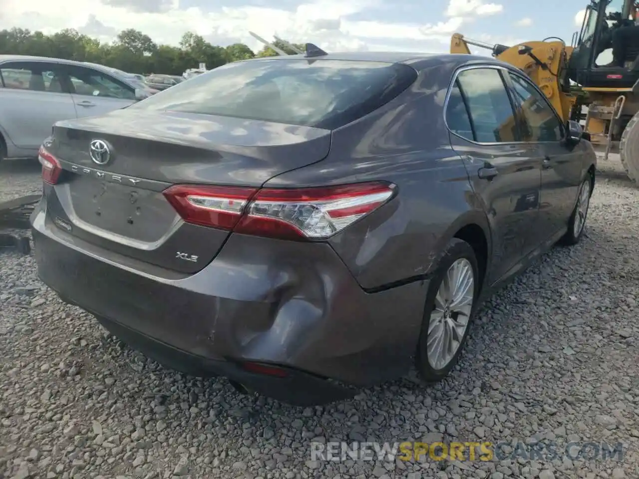 4 Photograph of a damaged car 4T1B11HK3KU841495 TOYOTA CAMRY 2019