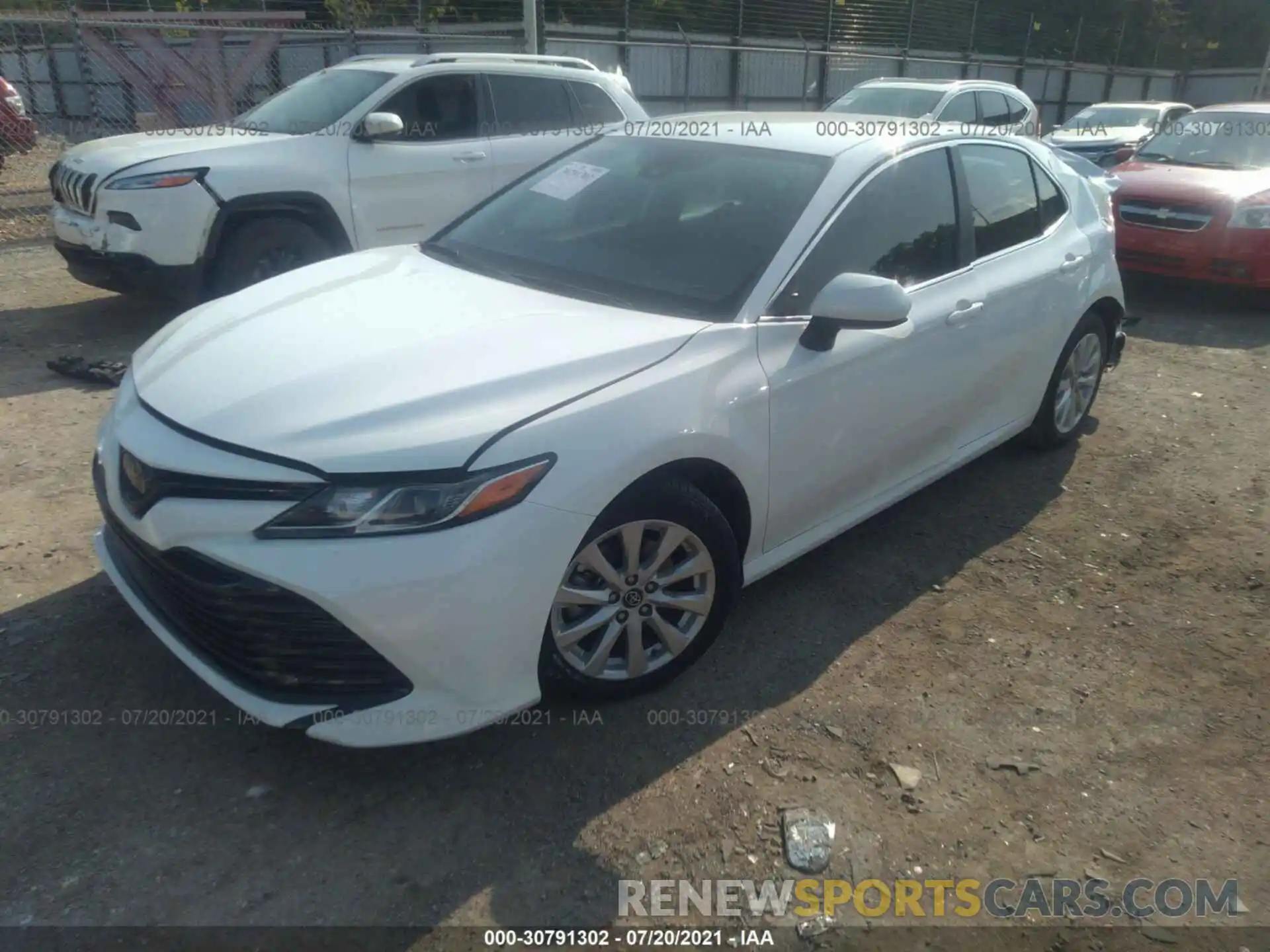 2 Photograph of a damaged car 4T1B11HK3KU841626 TOYOTA CAMRY 2019