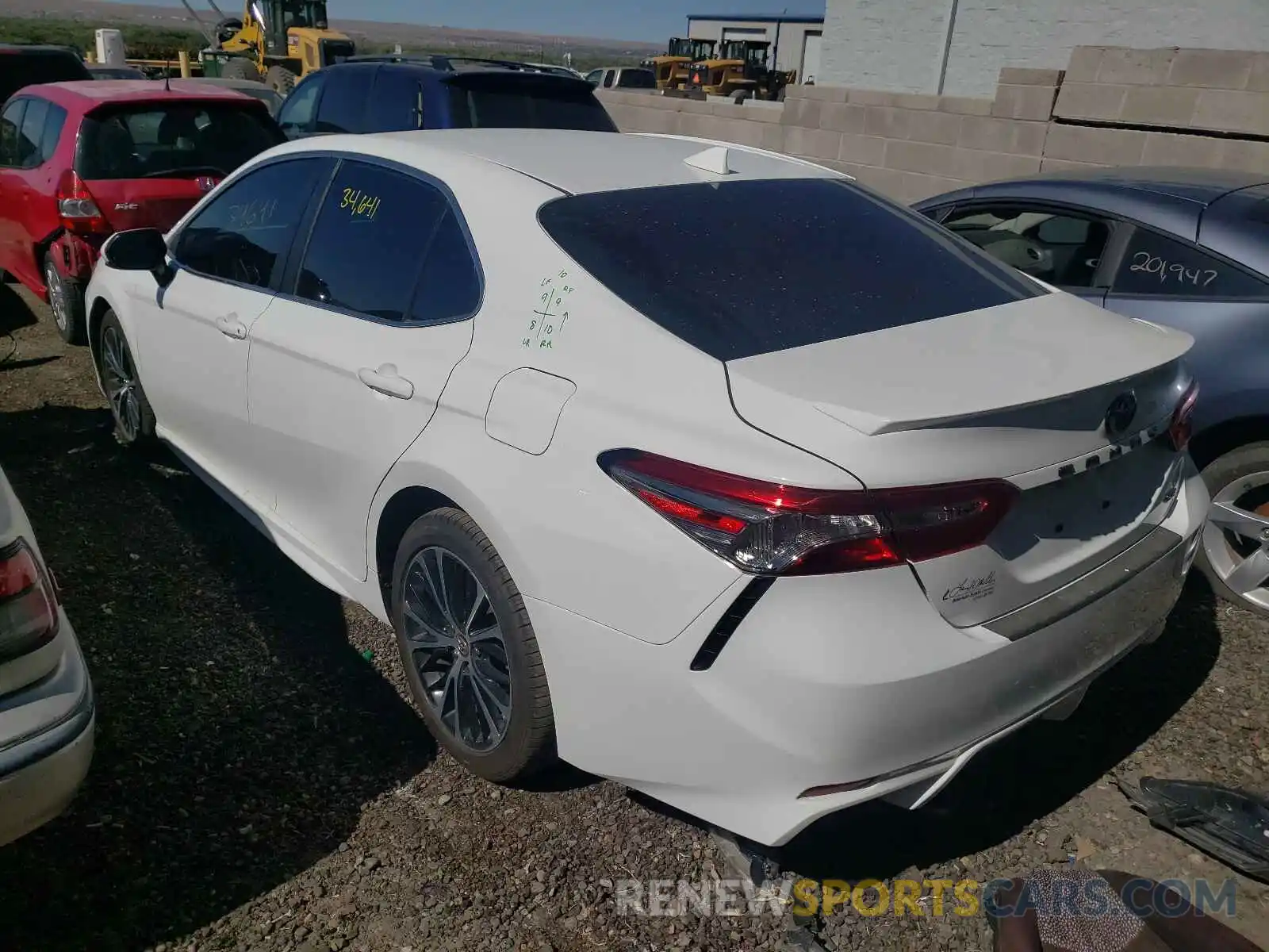 3 Photograph of a damaged car 4T1B11HK3KU841996 TOYOTA CAMRY 2019