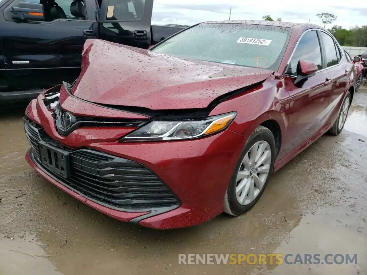 2 Photograph of a damaged car 4T1B11HK3KU843604 TOYOTA CAMRY 2019