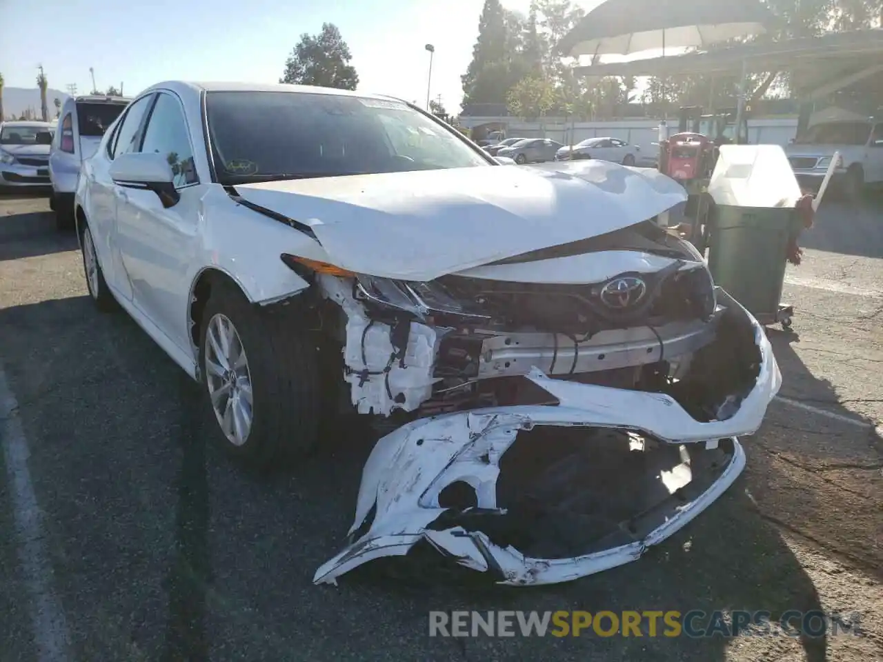 1 Photograph of a damaged car 4T1B11HK3KU844249 TOYOTA CAMRY 2019