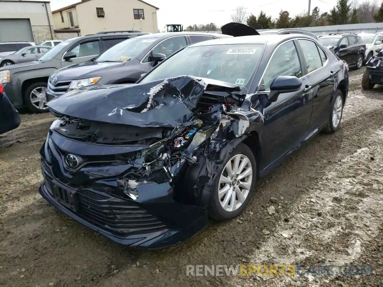 2 Photograph of a damaged car 4T1B11HK3KU844350 TOYOTA CAMRY 2019