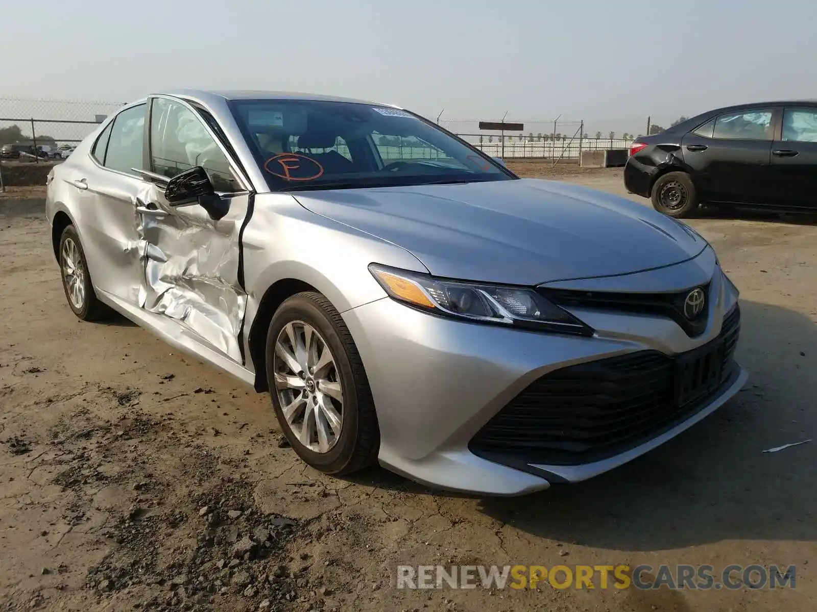 1 Photograph of a damaged car 4T1B11HK3KU844879 TOYOTA CAMRY 2019