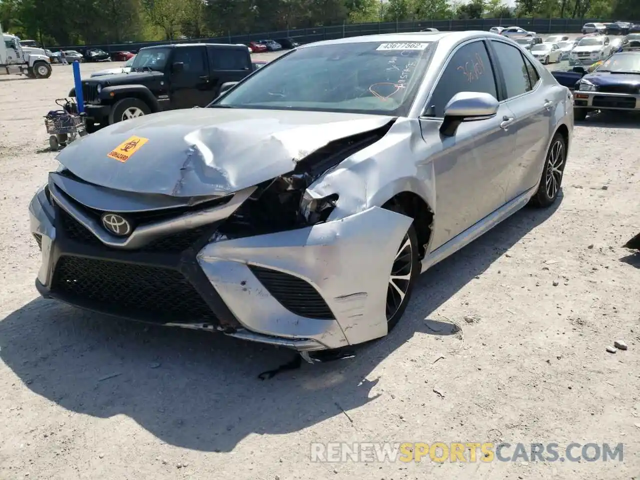 2 Photograph of a damaged car 4T1B11HK3KU845238 TOYOTA CAMRY 2019