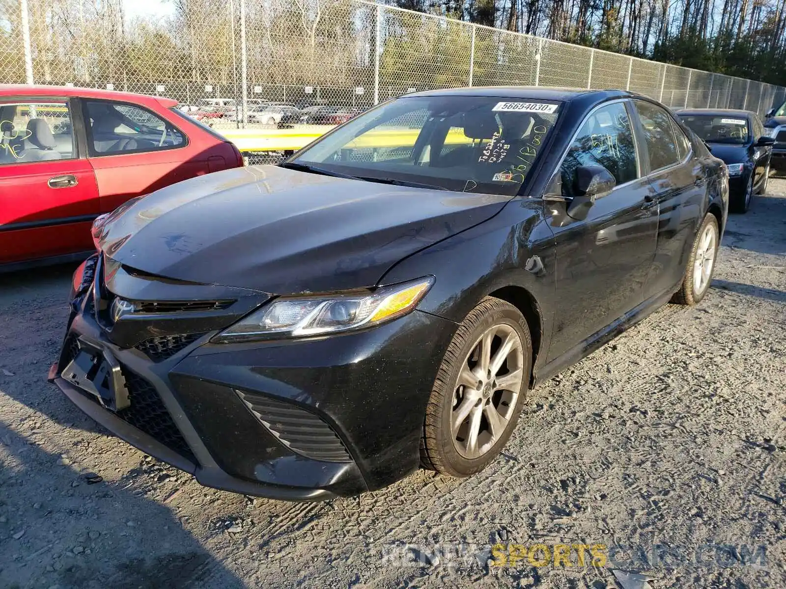 2 Photograph of a damaged car 4T1B11HK3KU846177 TOYOTA CAMRY 2019