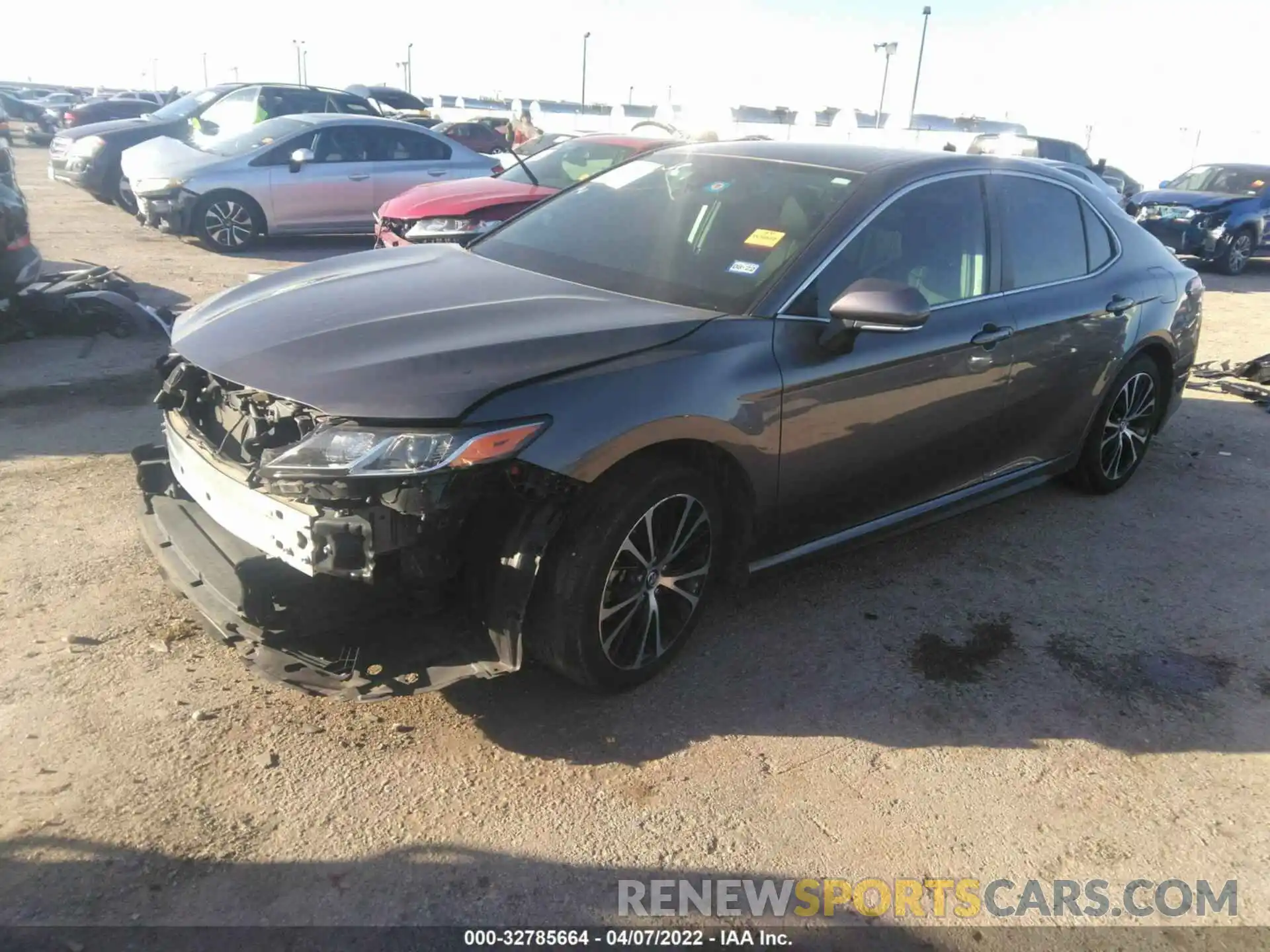 2 Photograph of a damaged car 4T1B11HK3KU846857 TOYOTA CAMRY 2019