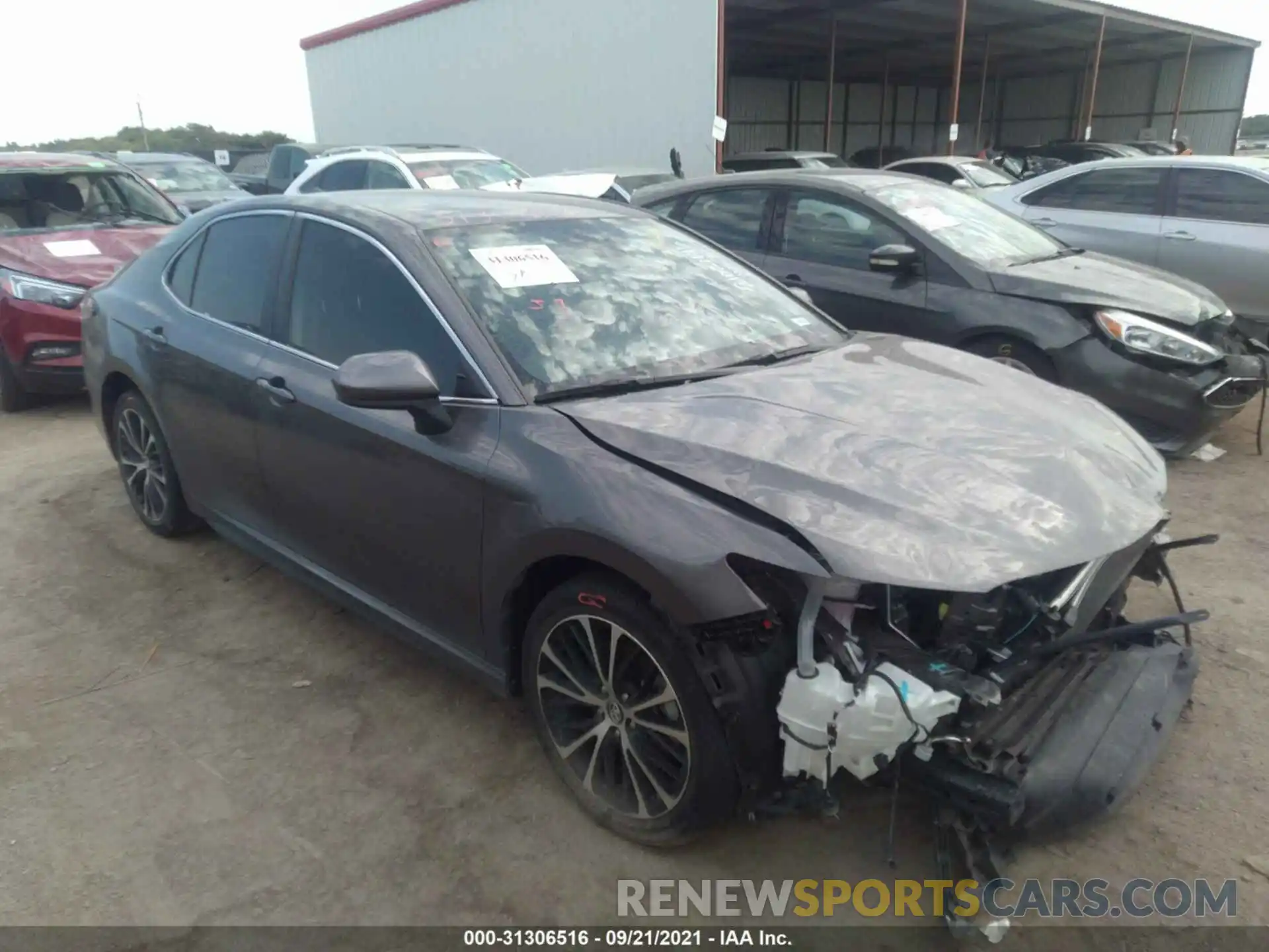 1 Photograph of a damaged car 4T1B11HK3KU847653 TOYOTA CAMRY 2019