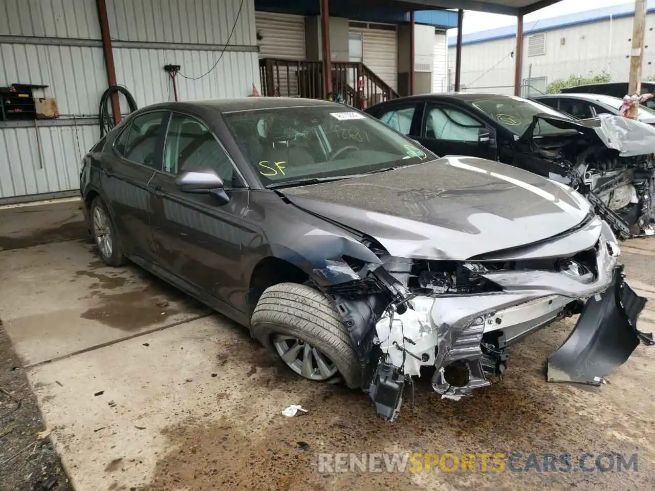 1 Photograph of a damaged car 4T1B11HK3KU847667 TOYOTA CAMRY 2019