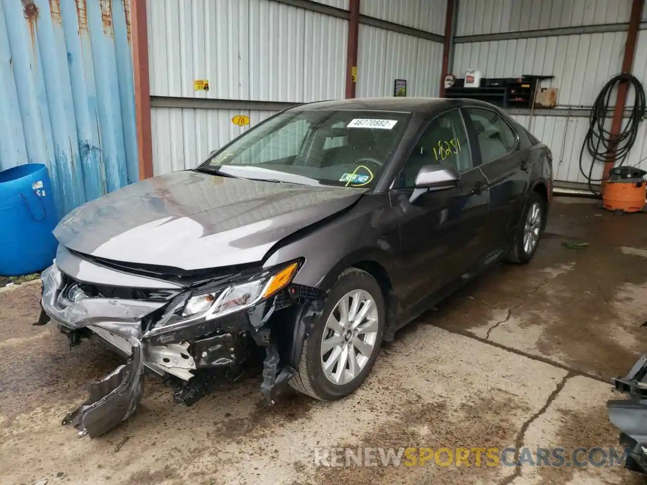 2 Photograph of a damaged car 4T1B11HK3KU847667 TOYOTA CAMRY 2019