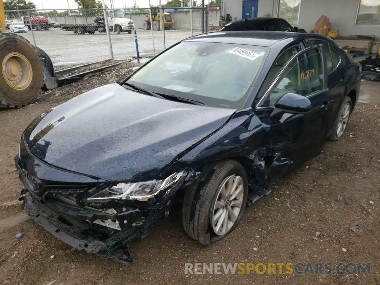 2 Photograph of a damaged car 4T1B11HK3KU847877 TOYOTA CAMRY 2019