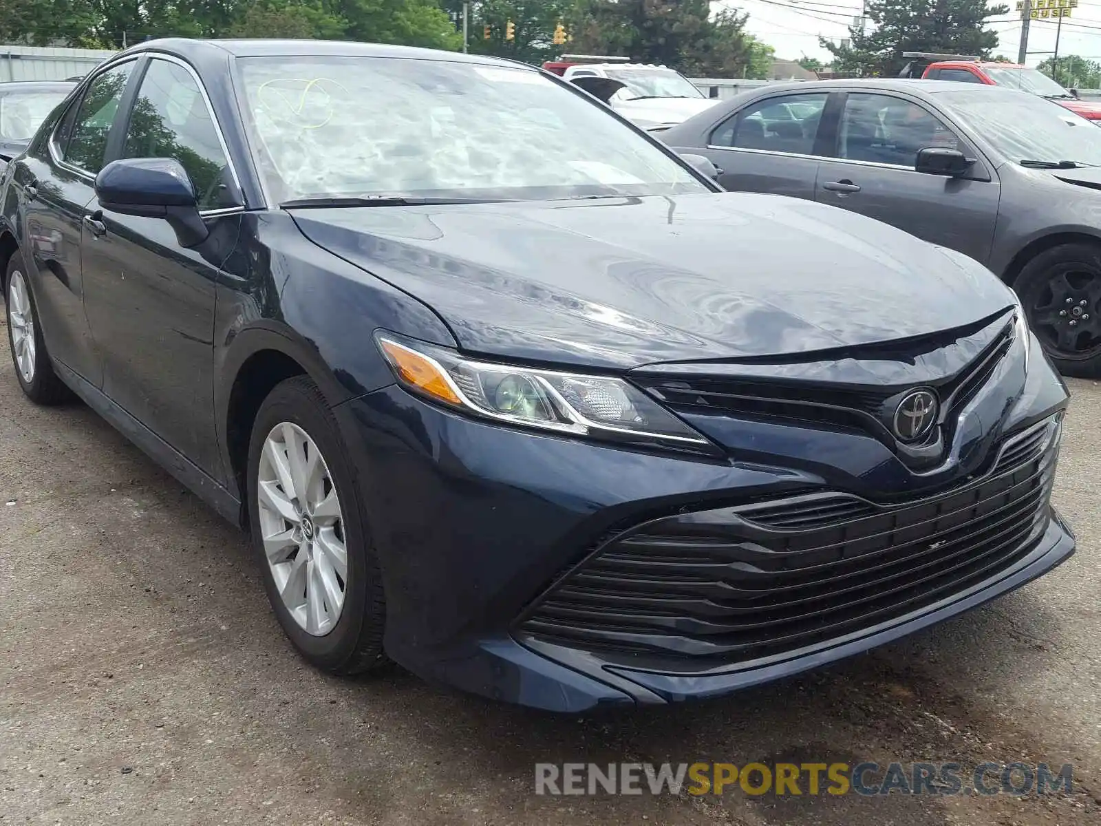 1 Photograph of a damaged car 4T1B11HK3KU847927 TOYOTA CAMRY 2019