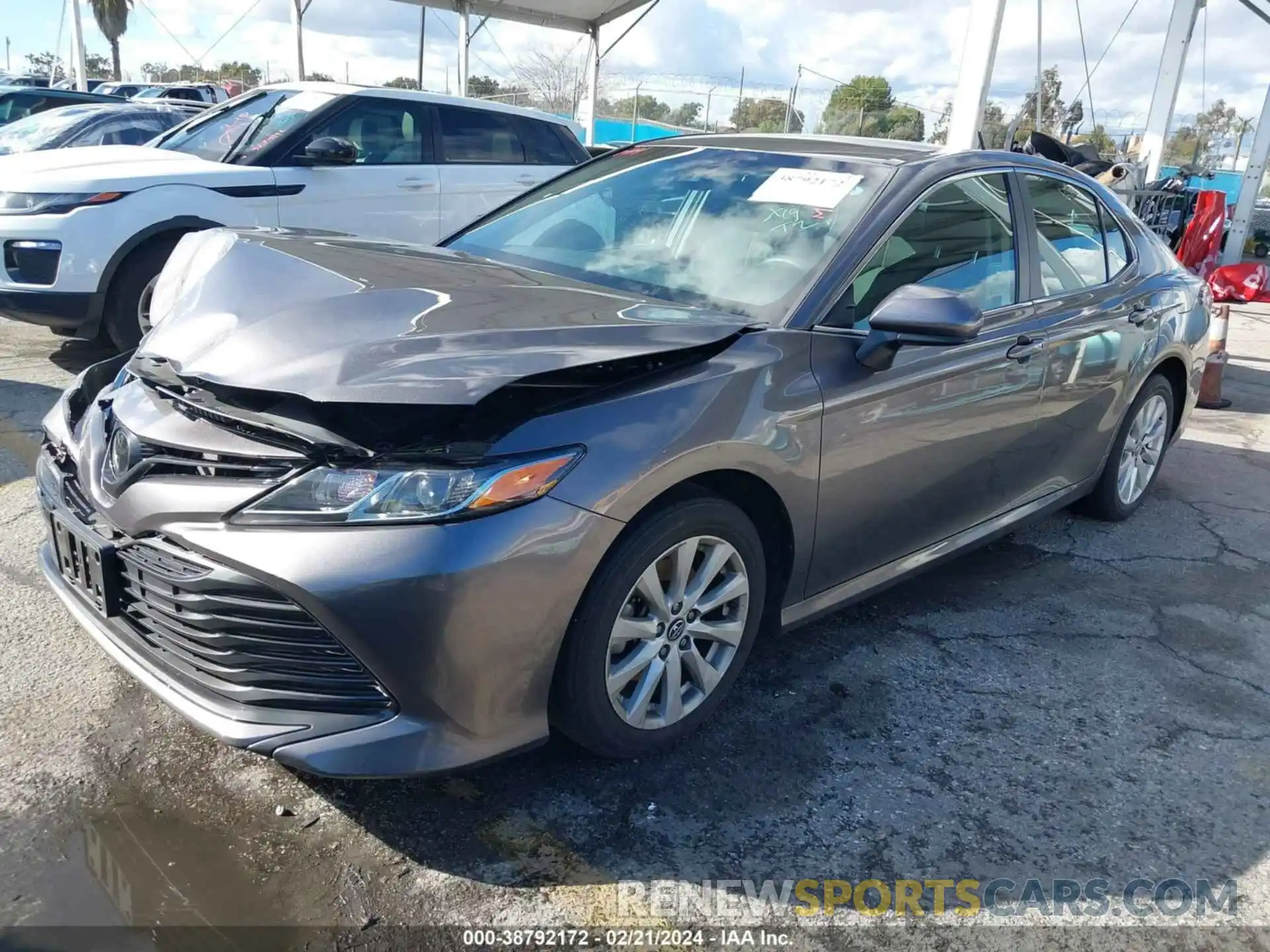 2 Photograph of a damaged car 4T1B11HK3KU848172 TOYOTA CAMRY 2019