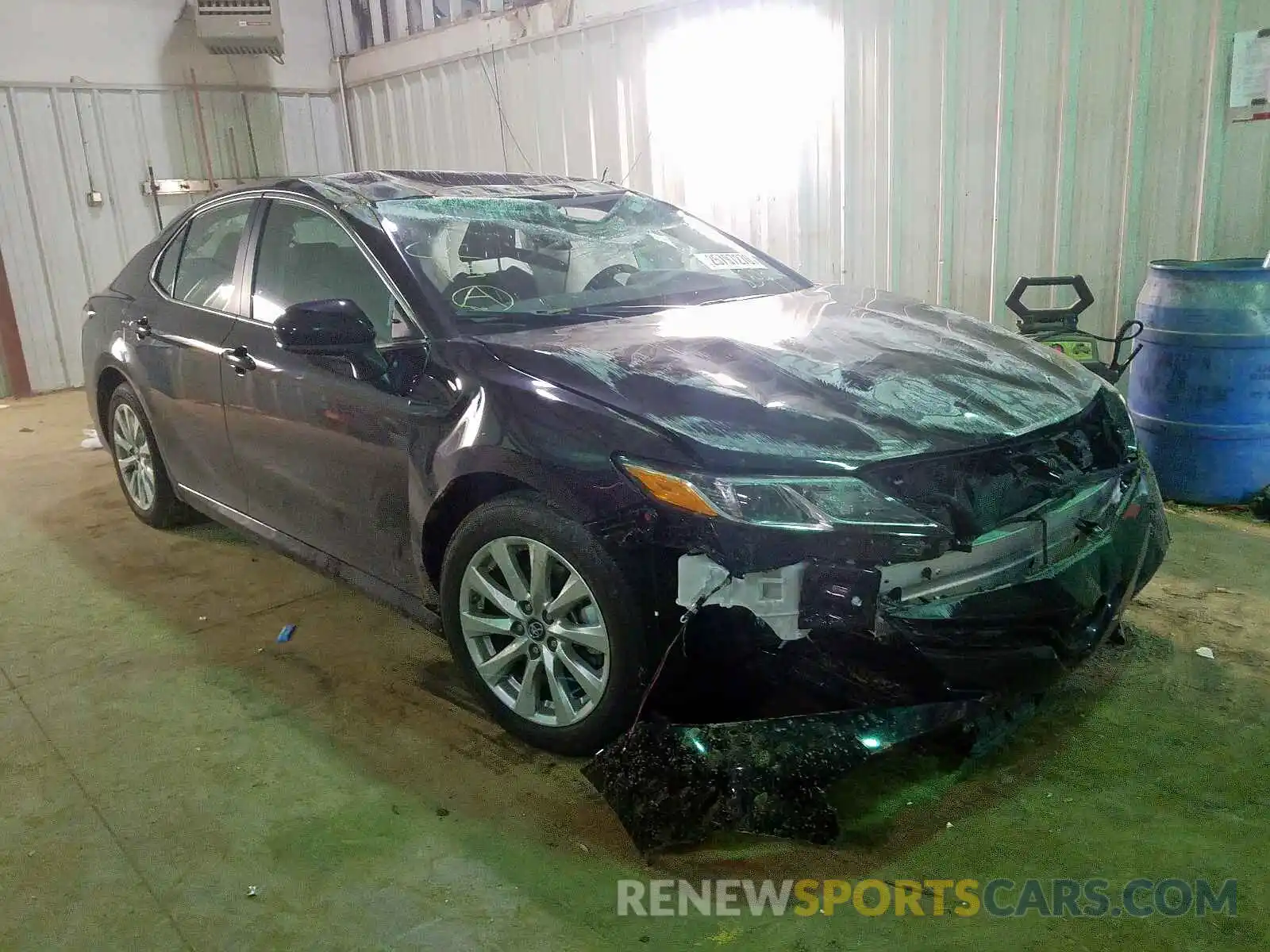 1 Photograph of a damaged car 4T1B11HK3KU848303 TOYOTA CAMRY 2019