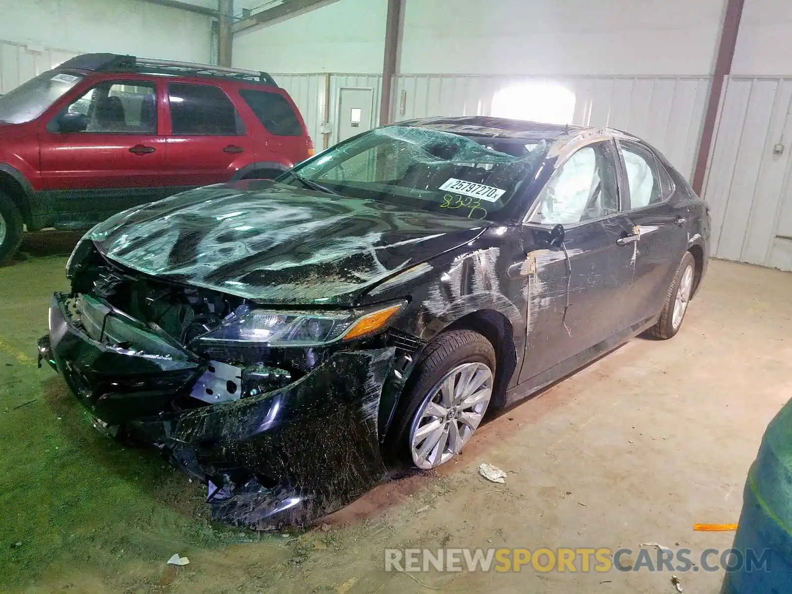 2 Photograph of a damaged car 4T1B11HK3KU848303 TOYOTA CAMRY 2019