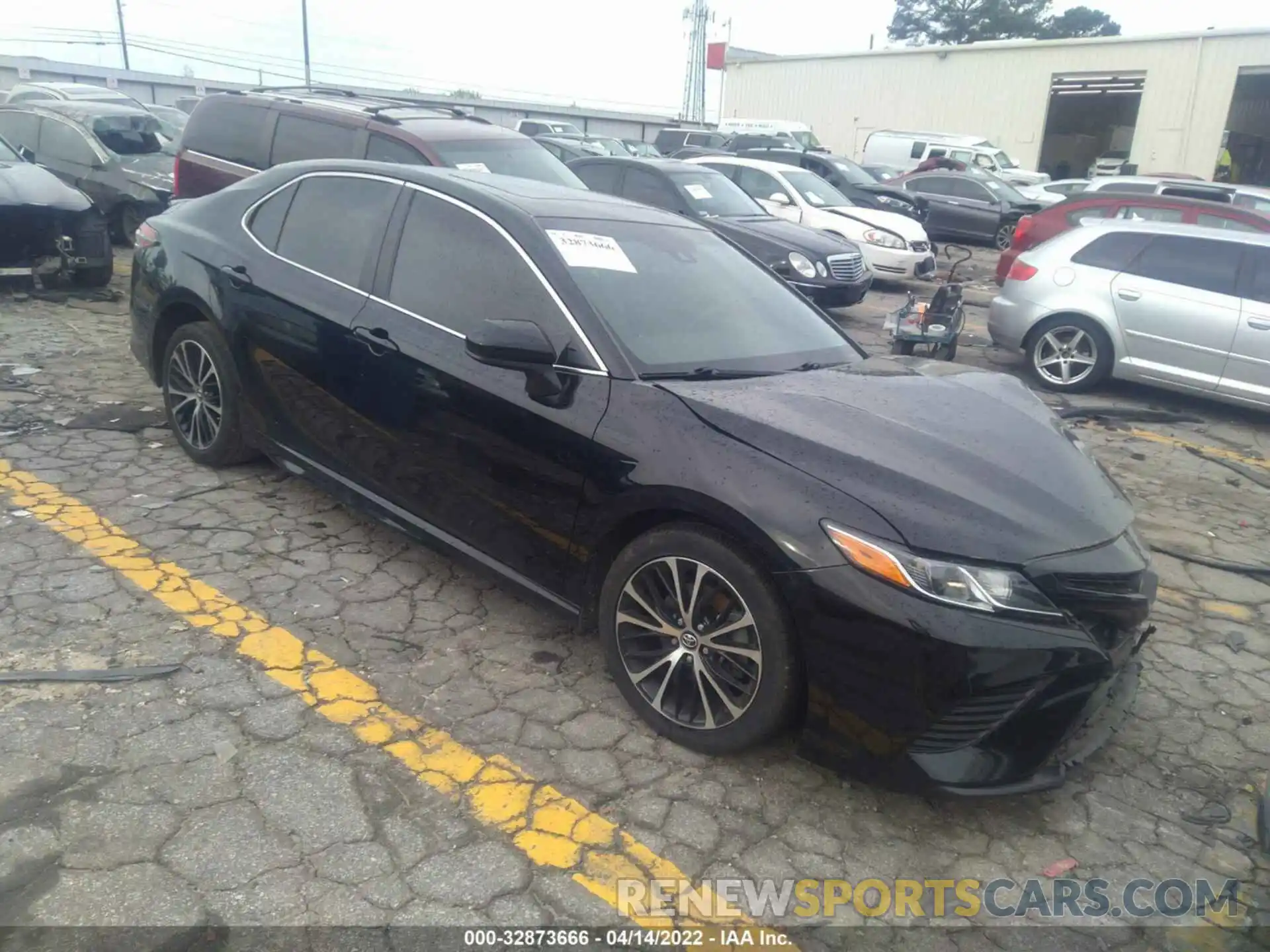 1 Photograph of a damaged car 4T1B11HK3KU849340 TOYOTA CAMRY 2019