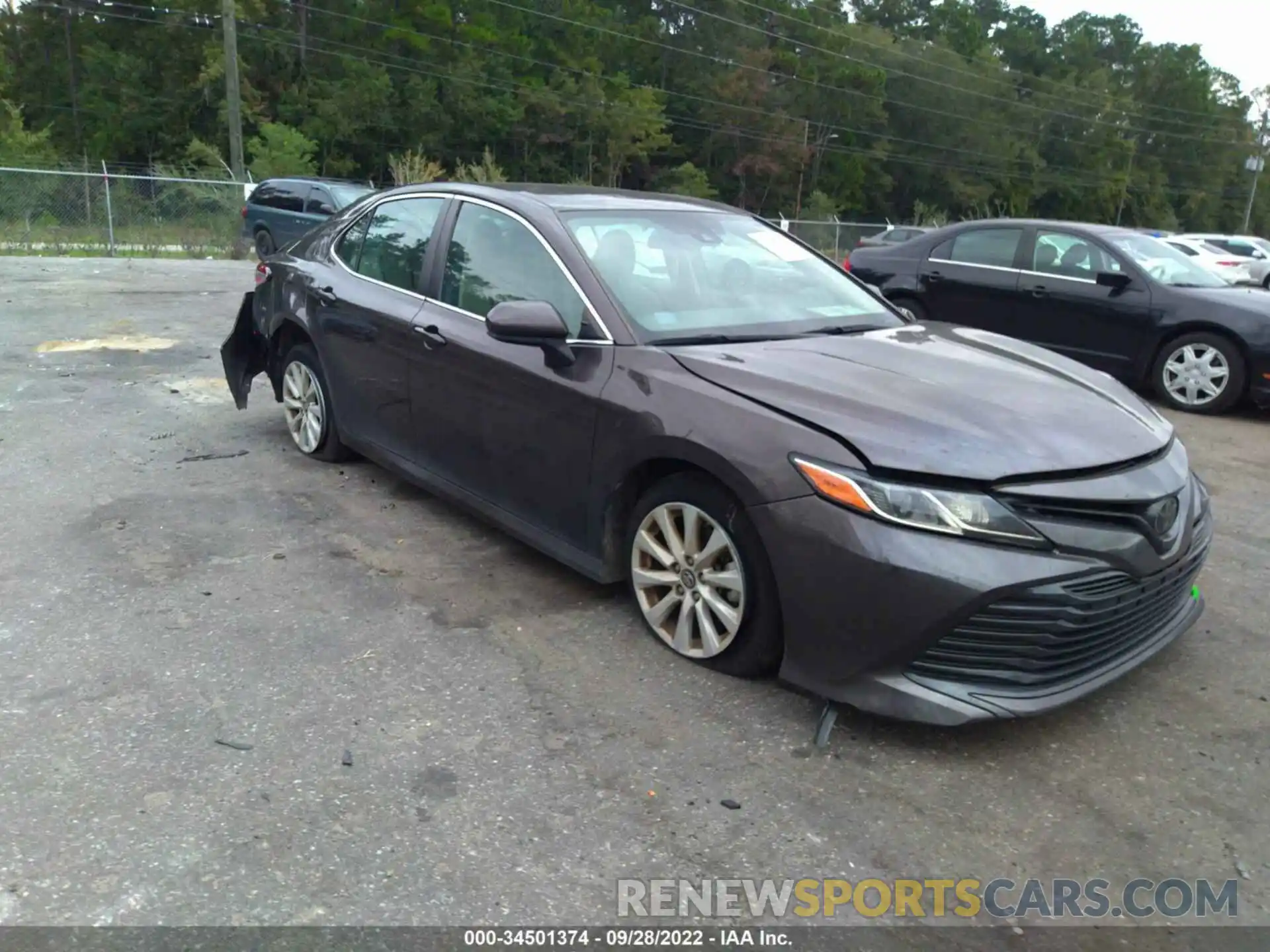 1 Photograph of a damaged car 4T1B11HK3KU851010 TOYOTA CAMRY 2019