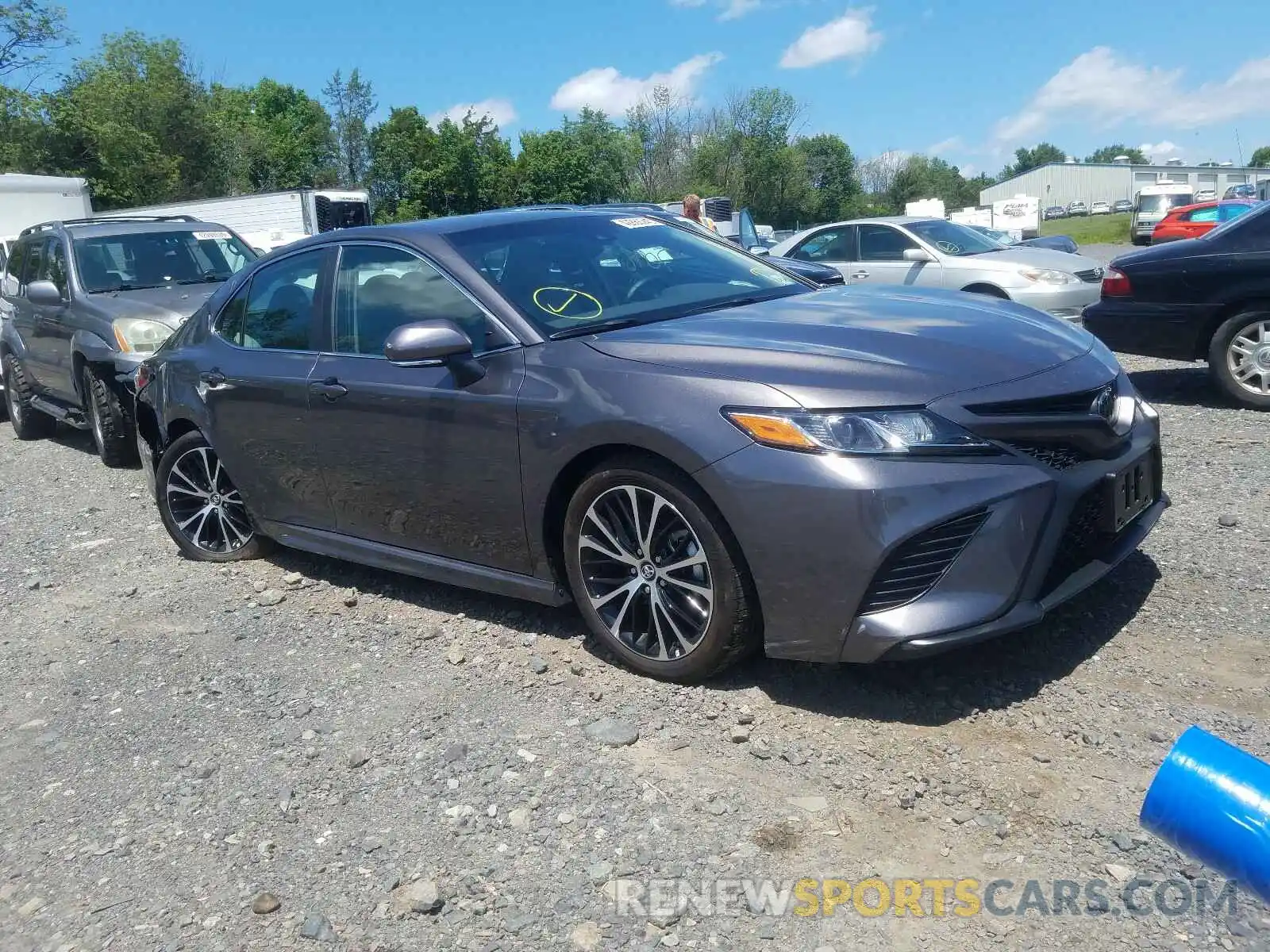 1 Photograph of a damaged car 4T1B11HK3KU851802 TOYOTA CAMRY 2019