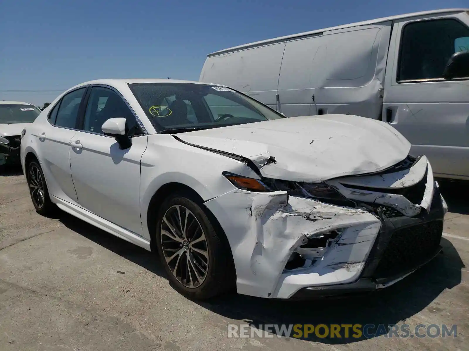 1 Photograph of a damaged car 4T1B11HK3KU852285 TOYOTA CAMRY 2019