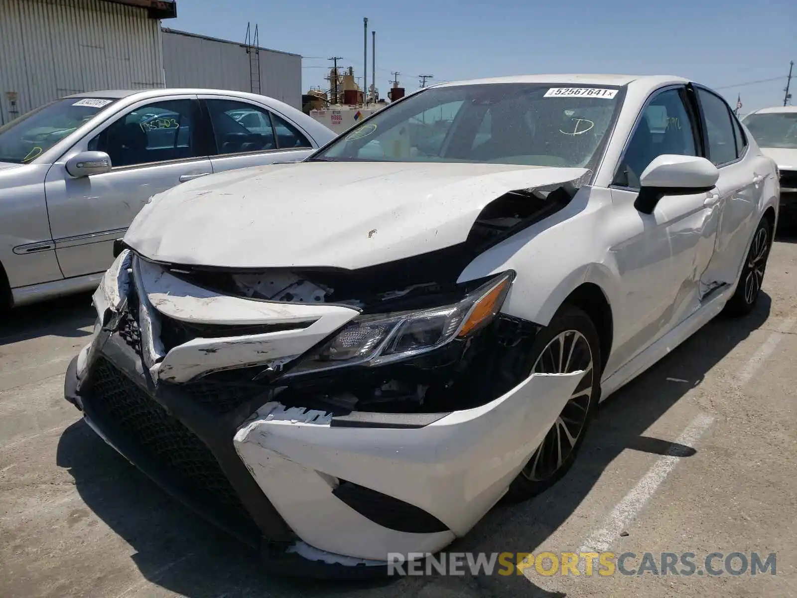 2 Photograph of a damaged car 4T1B11HK3KU852285 TOYOTA CAMRY 2019