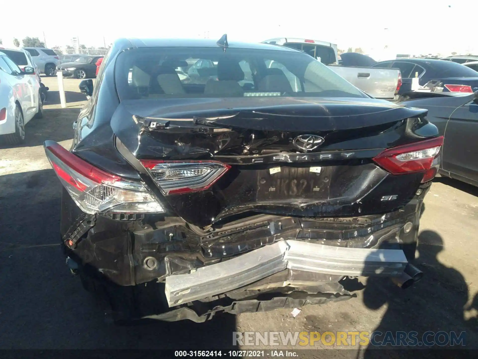 6 Photograph of a damaged car 4T1B11HK3KU852299 TOYOTA CAMRY 2019