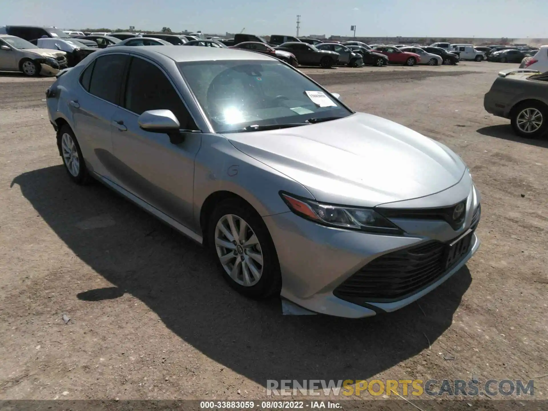 1 Photograph of a damaged car 4T1B11HK3KU853050 TOYOTA CAMRY 2019