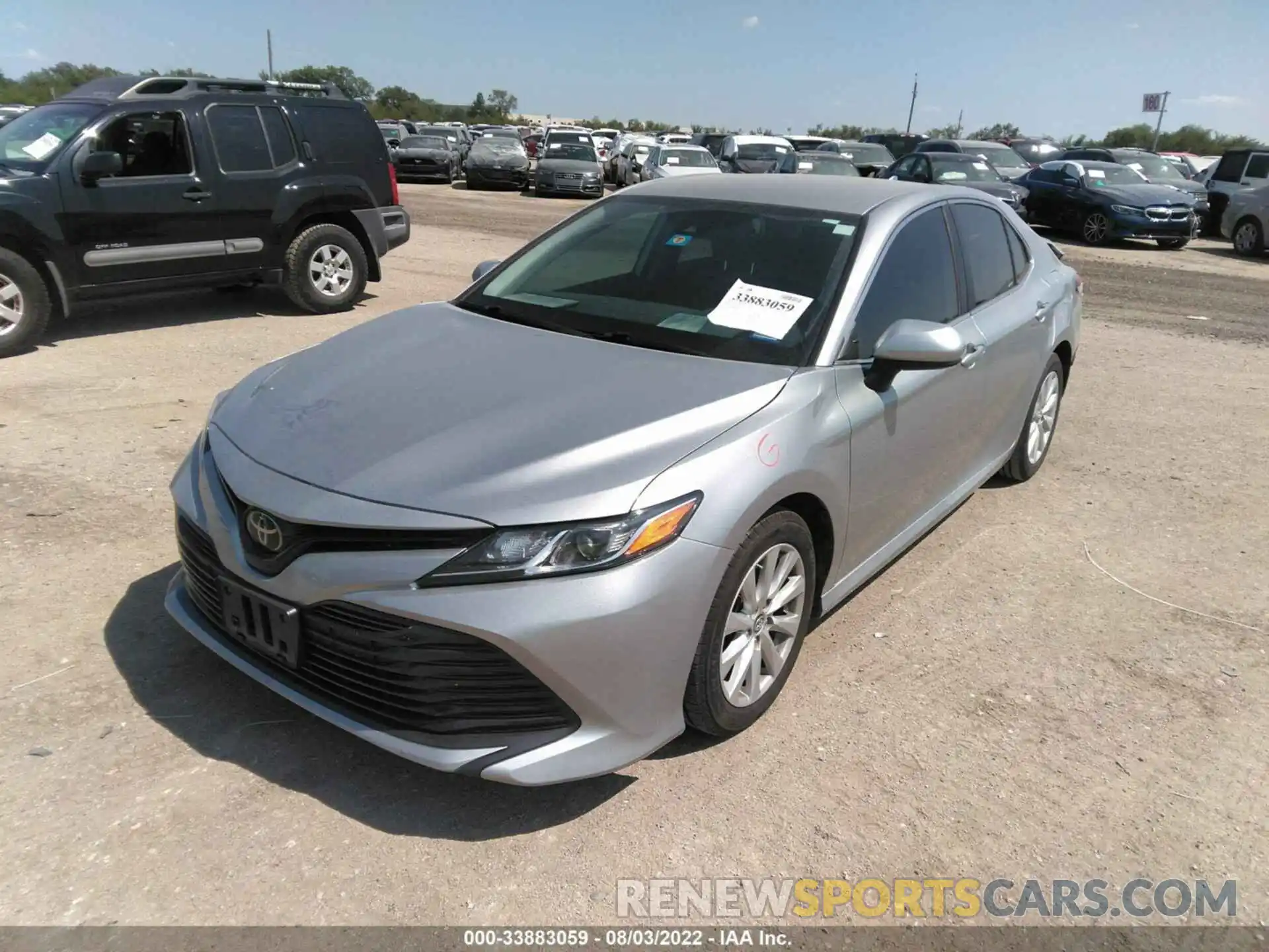 2 Photograph of a damaged car 4T1B11HK3KU853050 TOYOTA CAMRY 2019