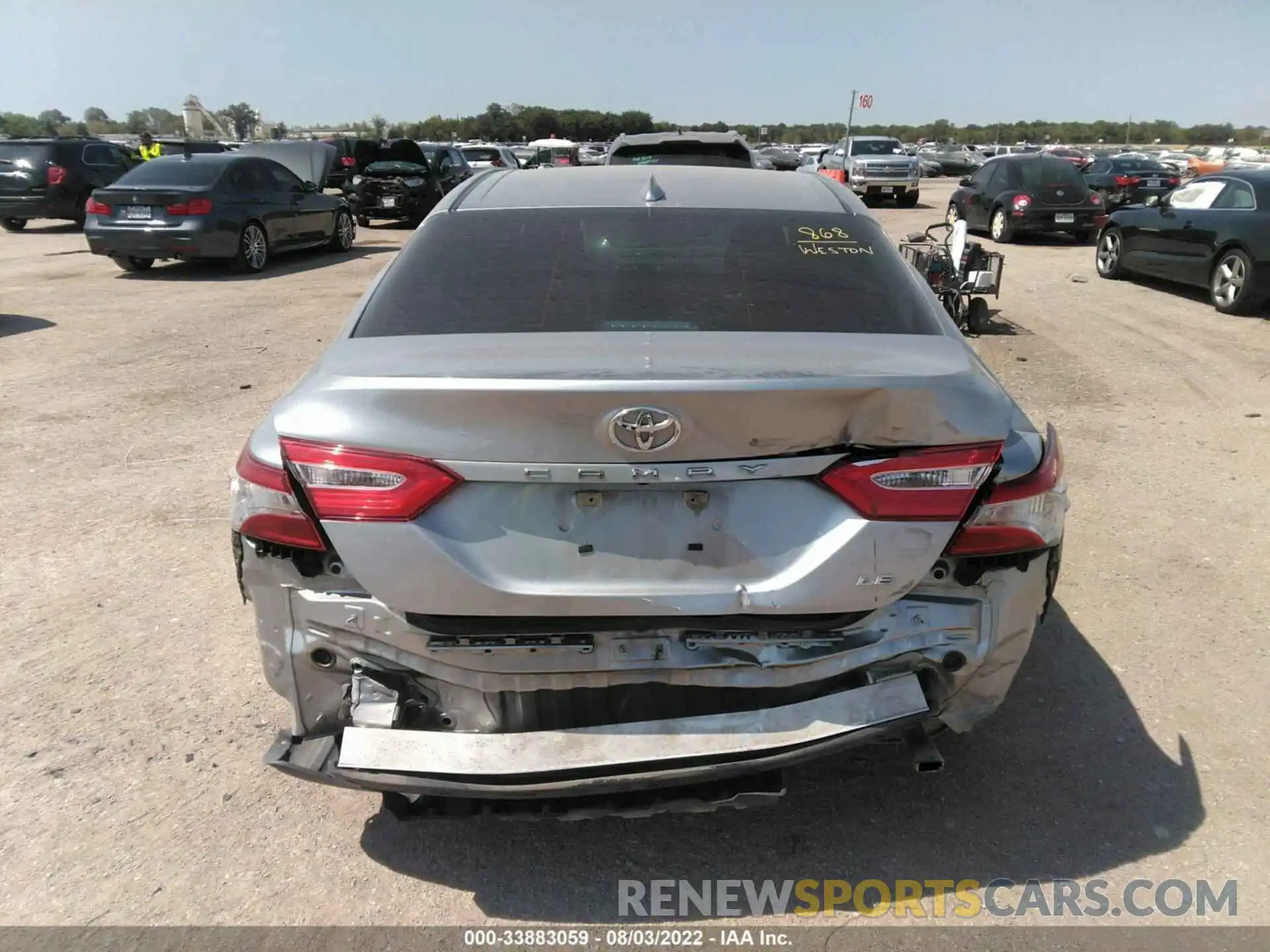 6 Photograph of a damaged car 4T1B11HK3KU853050 TOYOTA CAMRY 2019