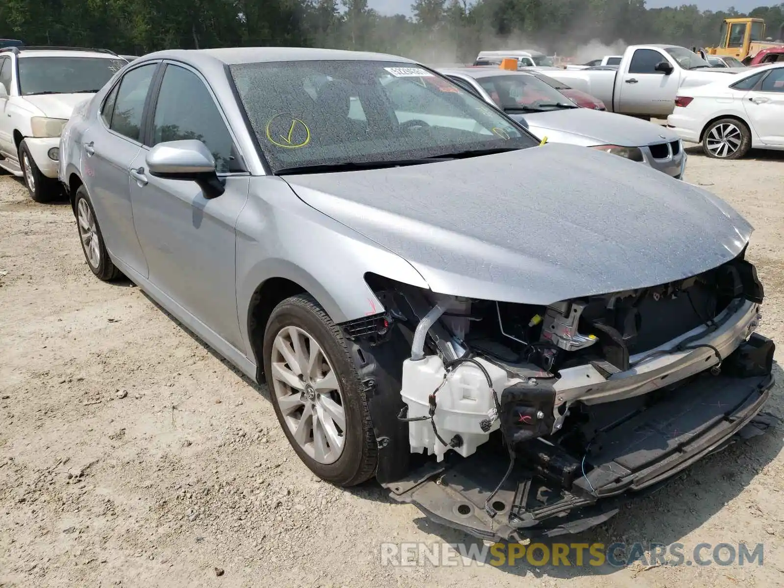 1 Photograph of a damaged car 4T1B11HK3KU853873 TOYOTA CAMRY 2019