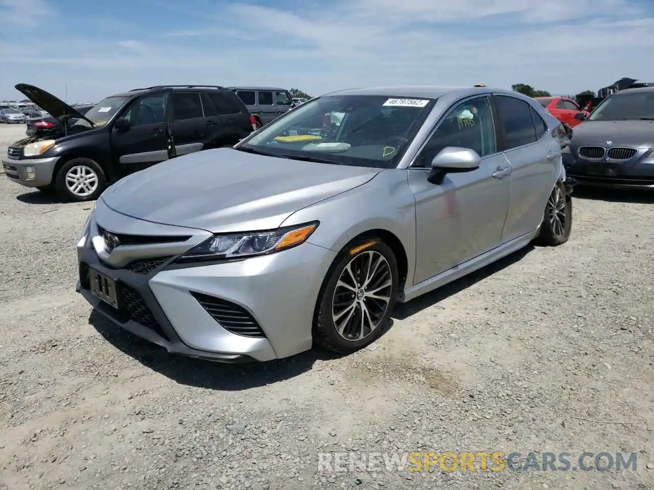 2 Photograph of a damaged car 4T1B11HK3KU853971 TOYOTA CAMRY 2019