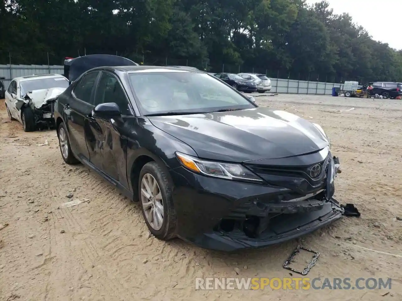 1 Photograph of a damaged car 4T1B11HK3KU854201 TOYOTA CAMRY 2019