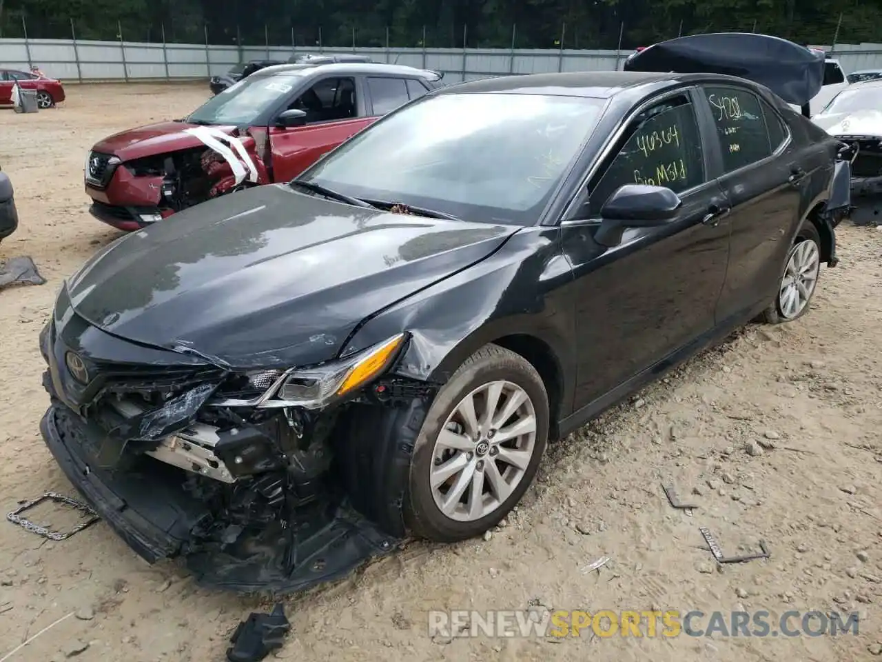 2 Photograph of a damaged car 4T1B11HK3KU854201 TOYOTA CAMRY 2019