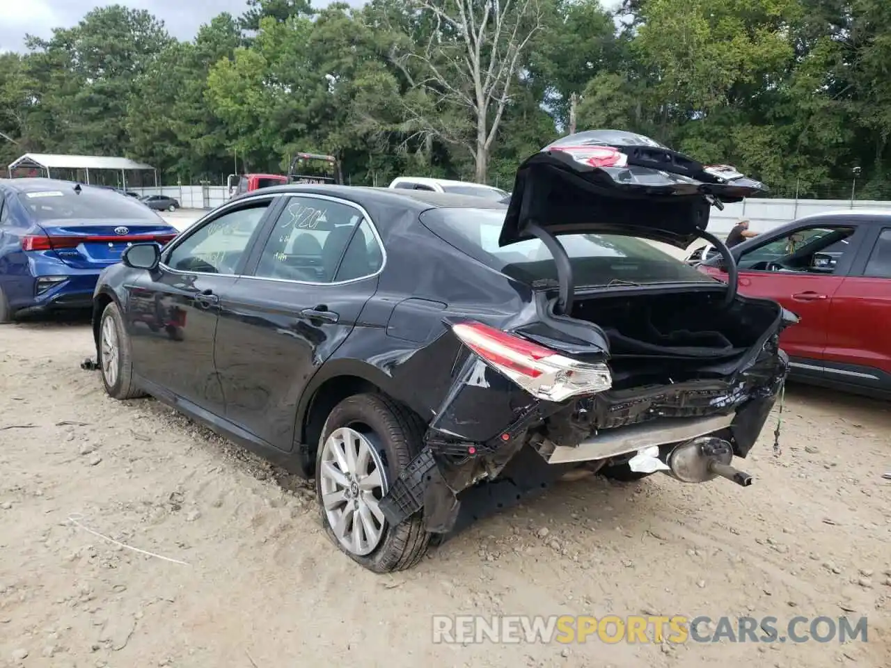 3 Photograph of a damaged car 4T1B11HK3KU854201 TOYOTA CAMRY 2019