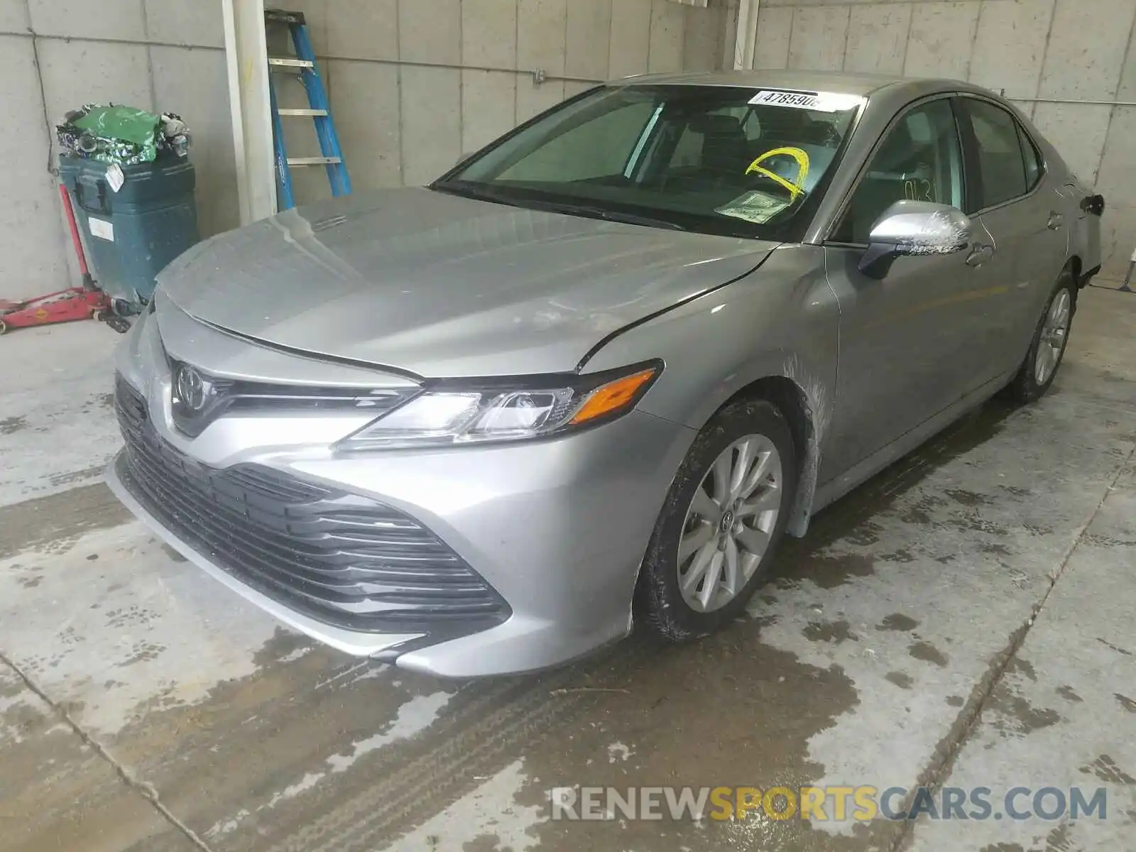 2 Photograph of a damaged car 4T1B11HK3KU855106 TOYOTA CAMRY 2019