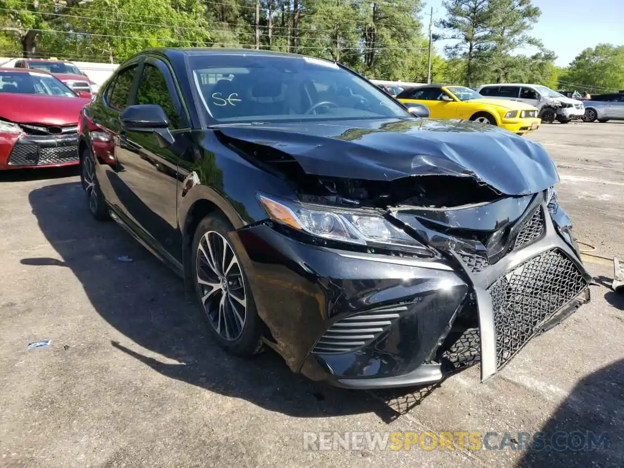 1 Photograph of a damaged car 4T1B11HK3KU855347 TOYOTA CAMRY 2019