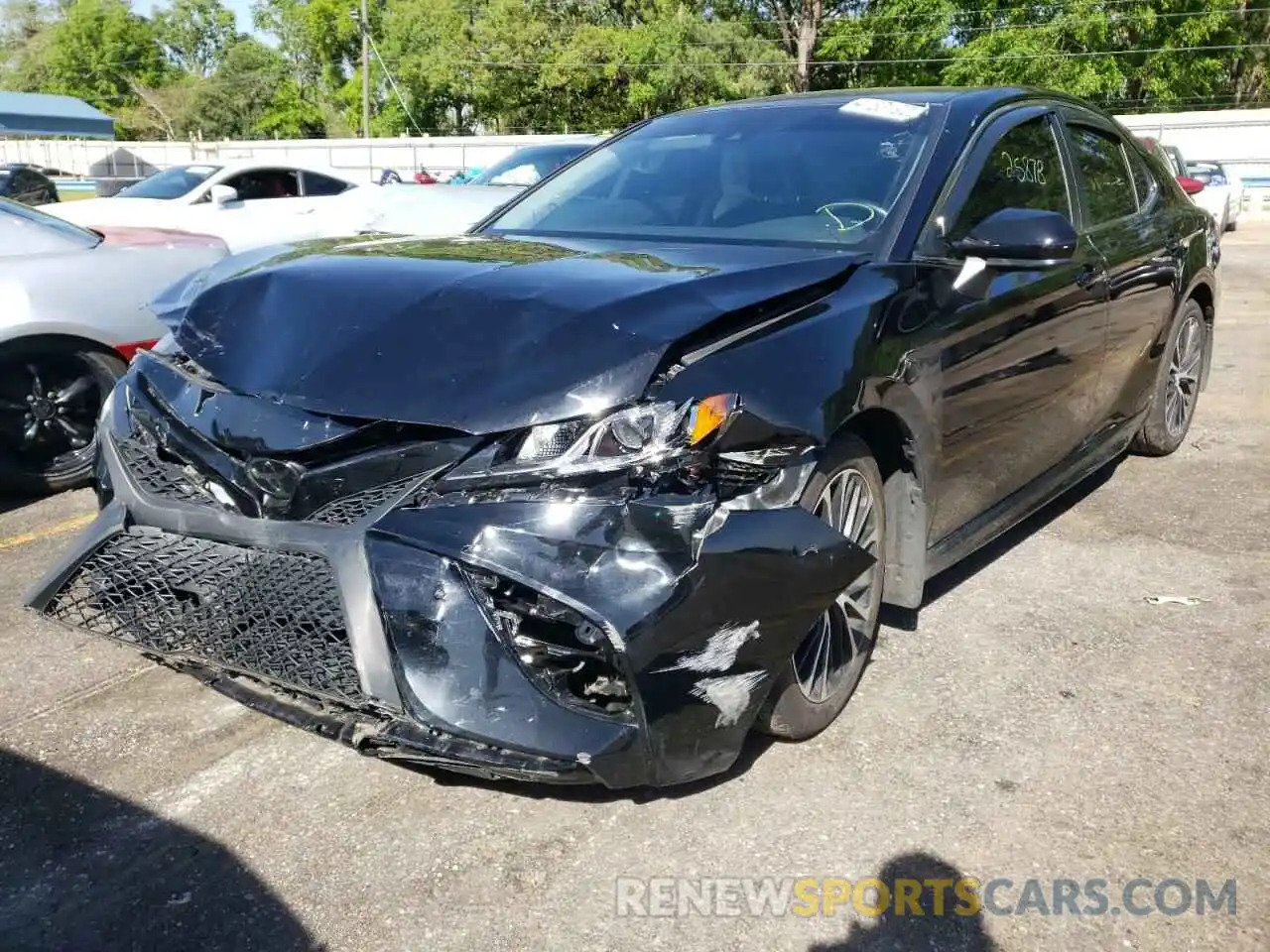 2 Photograph of a damaged car 4T1B11HK3KU855347 TOYOTA CAMRY 2019