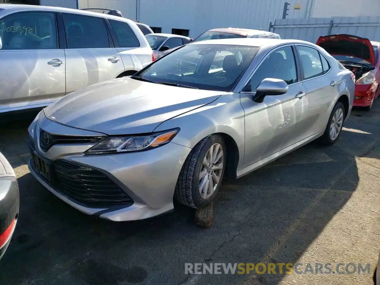 2 Photograph of a damaged car 4T1B11HK3KU855638 TOYOTA CAMRY 2019