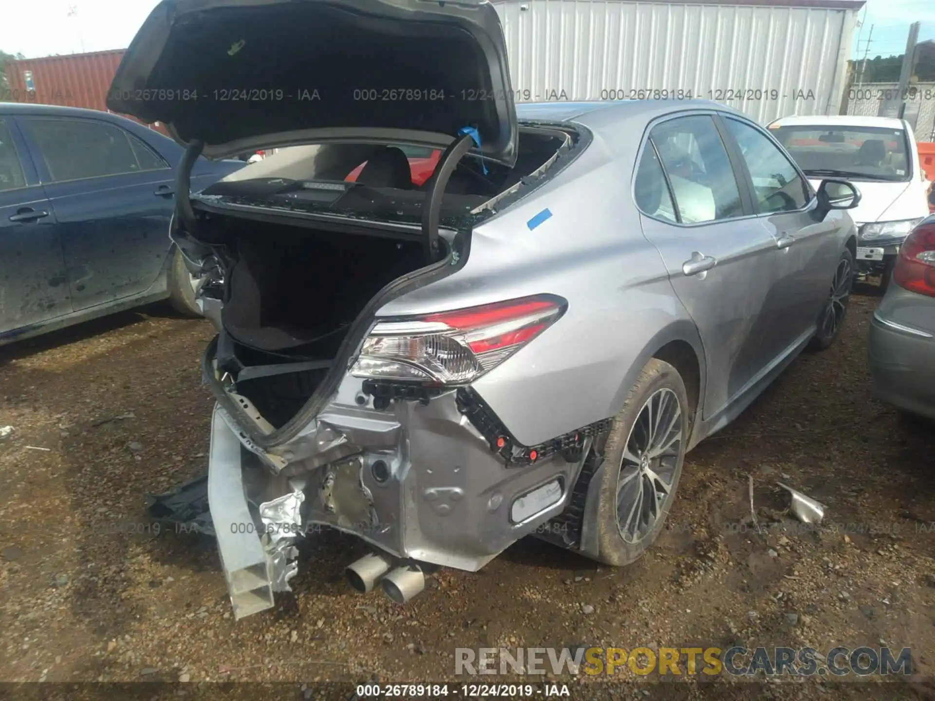 4 Photograph of a damaged car 4T1B11HK3KU856532 TOYOTA CAMRY 2019