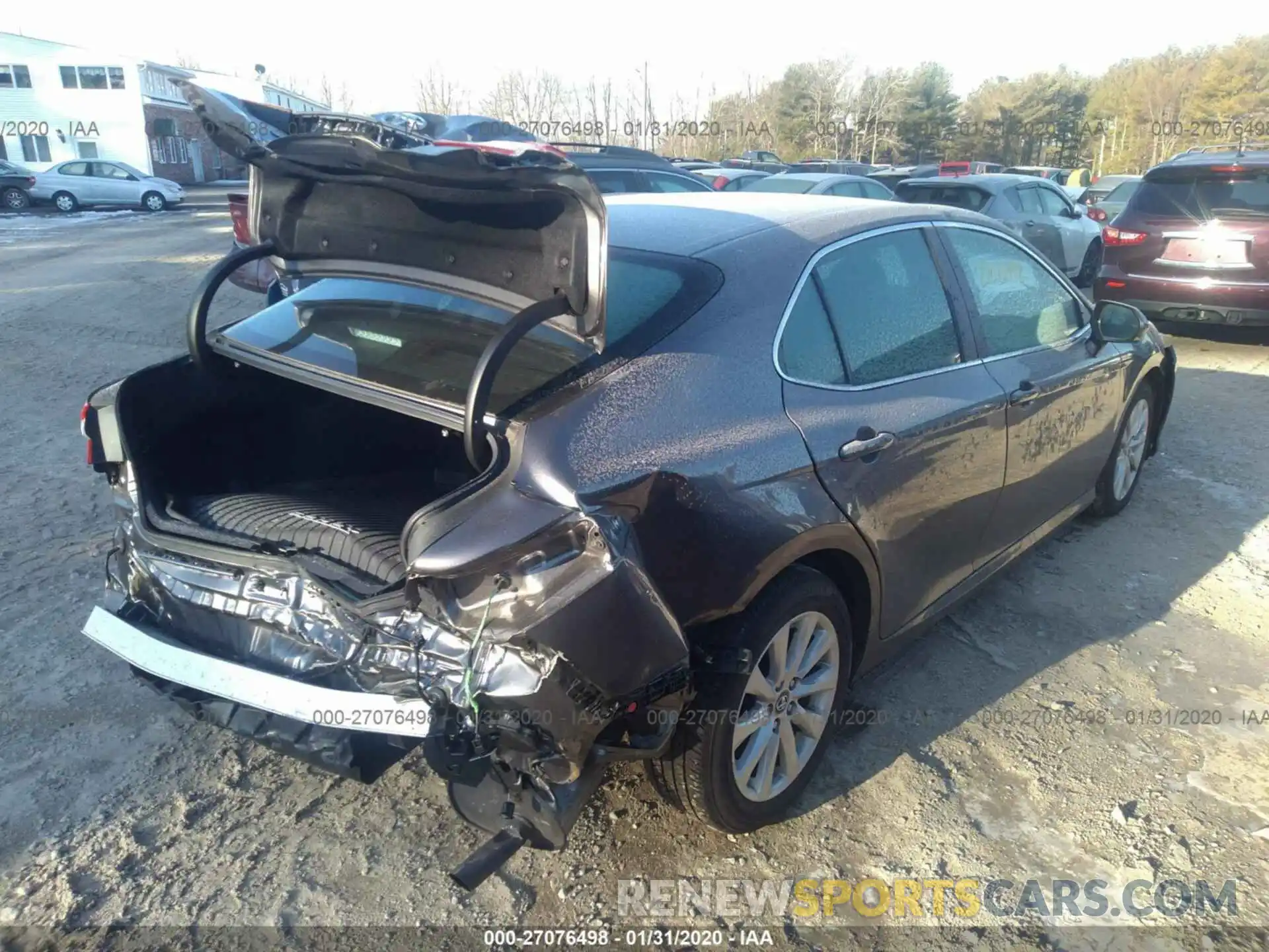 4 Фотография поврежденного автомобиля 4T1B11HK4KU160987 TOYOTA CAMRY 2019