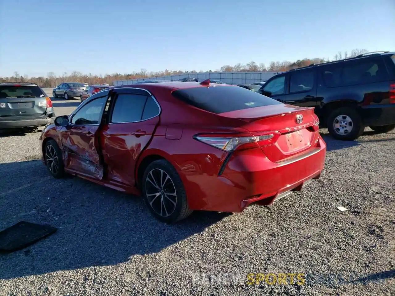 3 Photograph of a damaged car 4T1B11HK4KU161959 TOYOTA CAMRY 2019