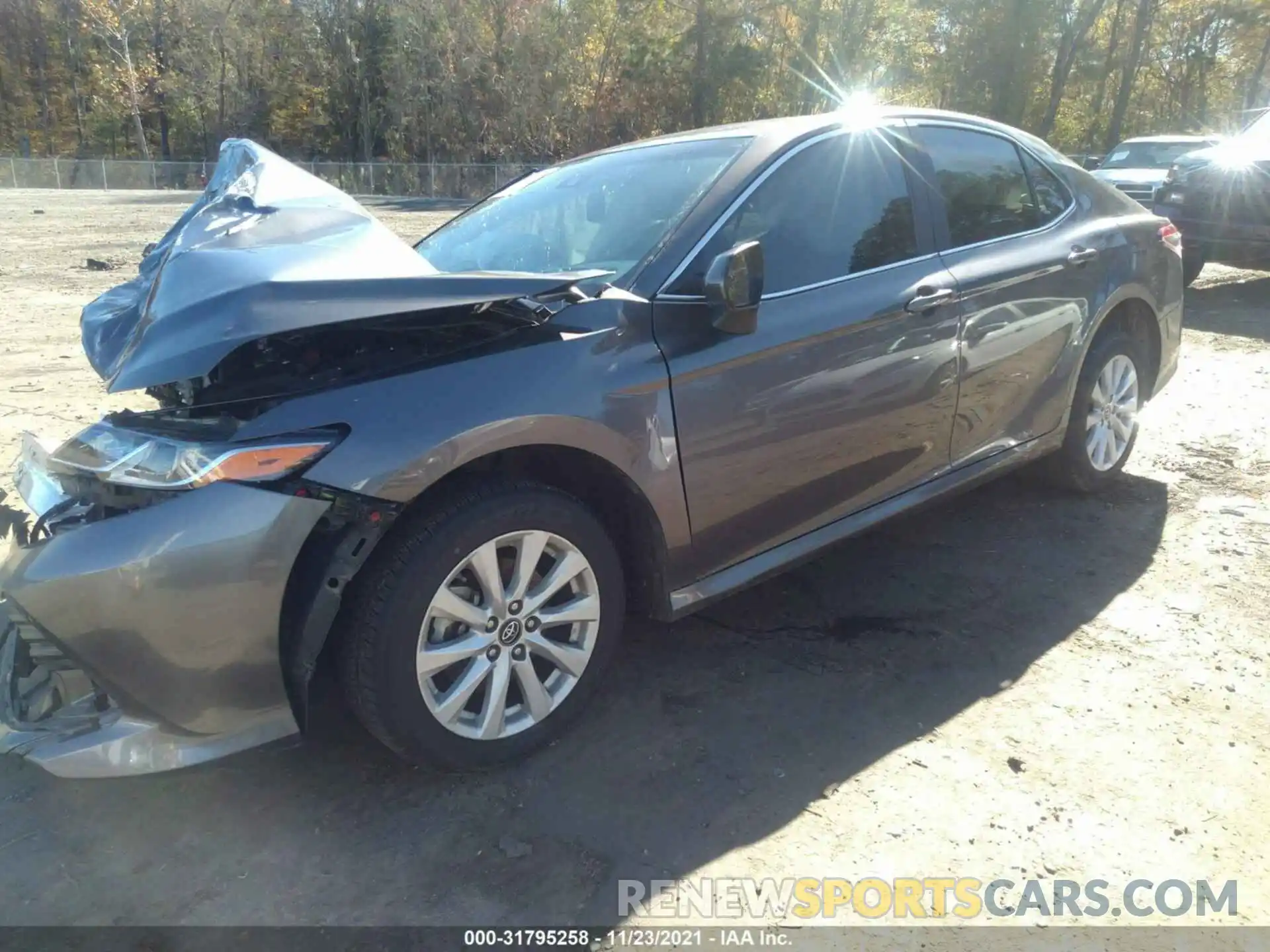 2 Photograph of a damaged car 4T1B11HK4KU162318 TOYOTA CAMRY 2019