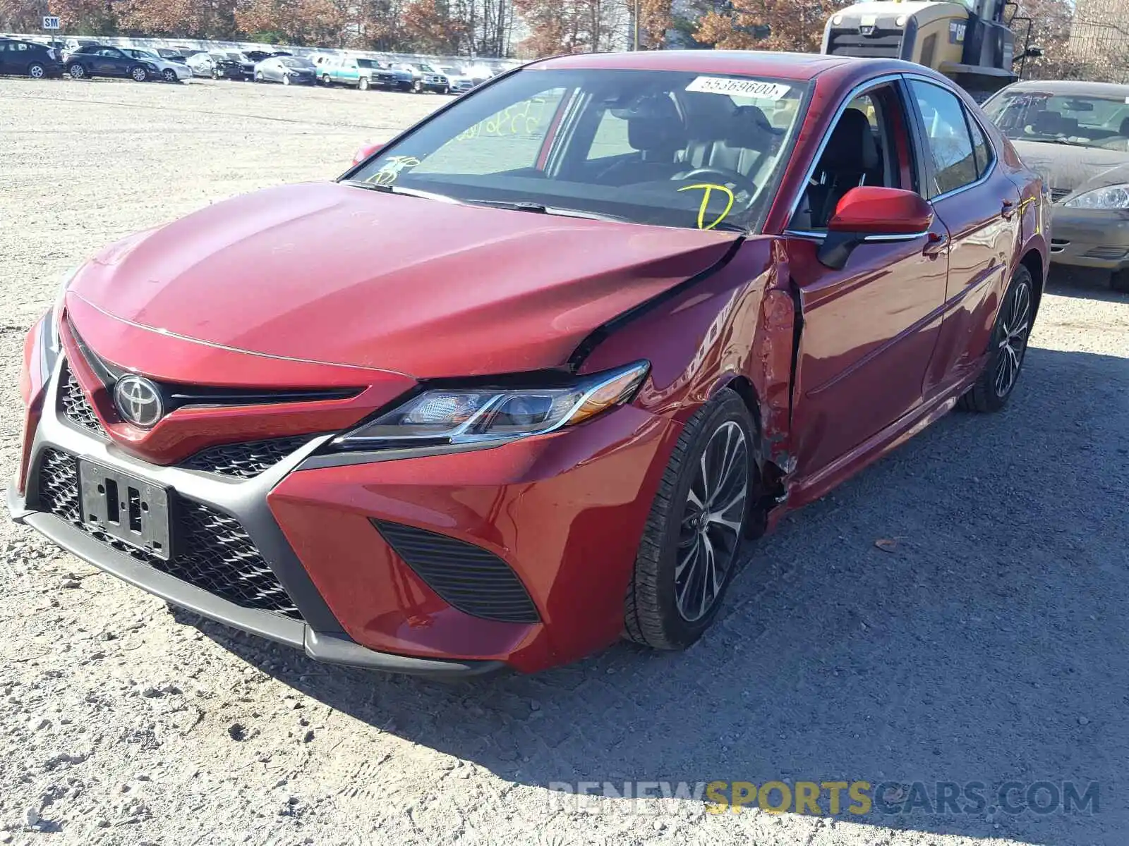 2 Photograph of a damaged car 4T1B11HK4KU164294 TOYOTA CAMRY 2019