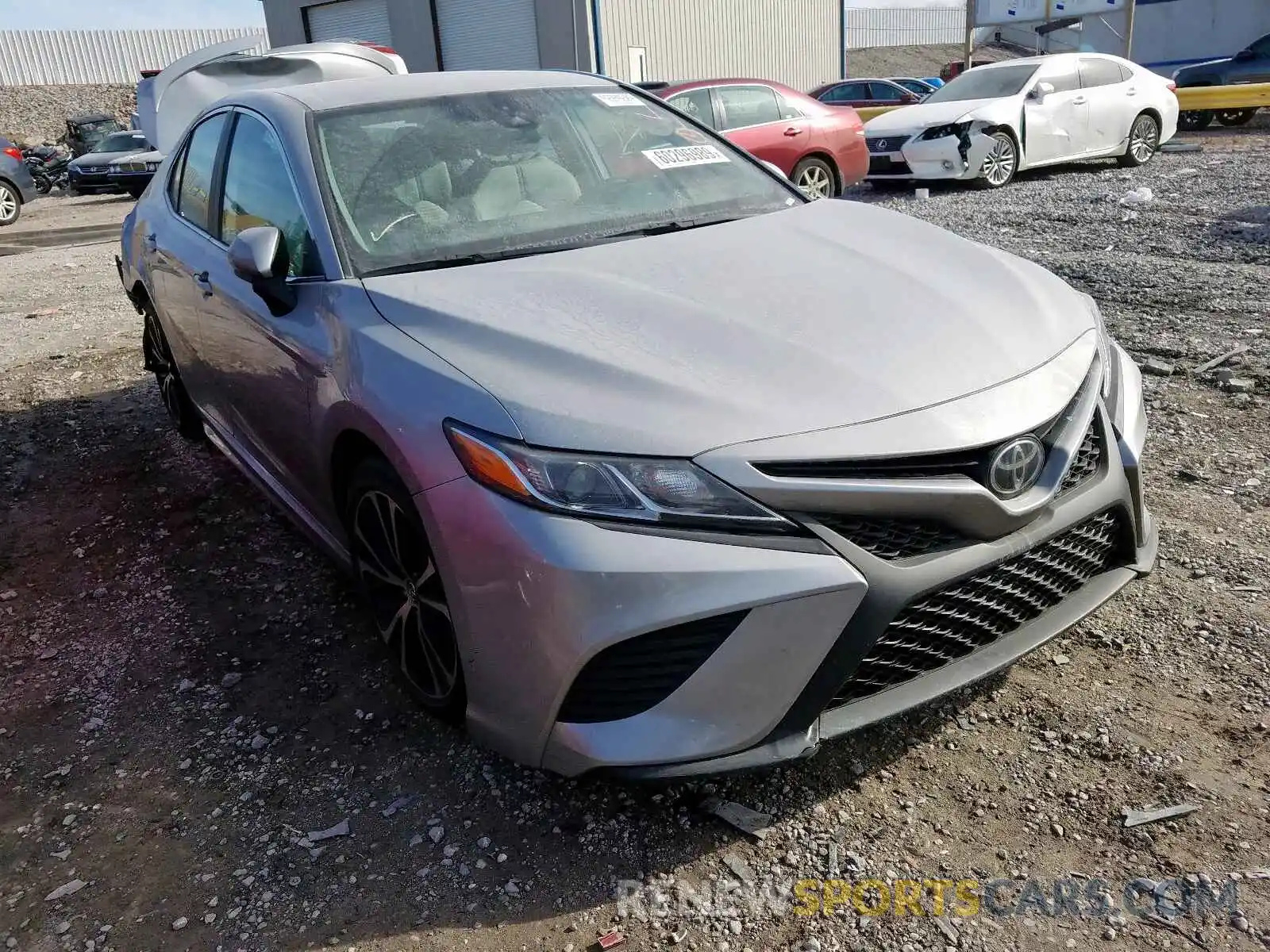 1 Photograph of a damaged car 4T1B11HK4KU164604 TOYOTA CAMRY 2019