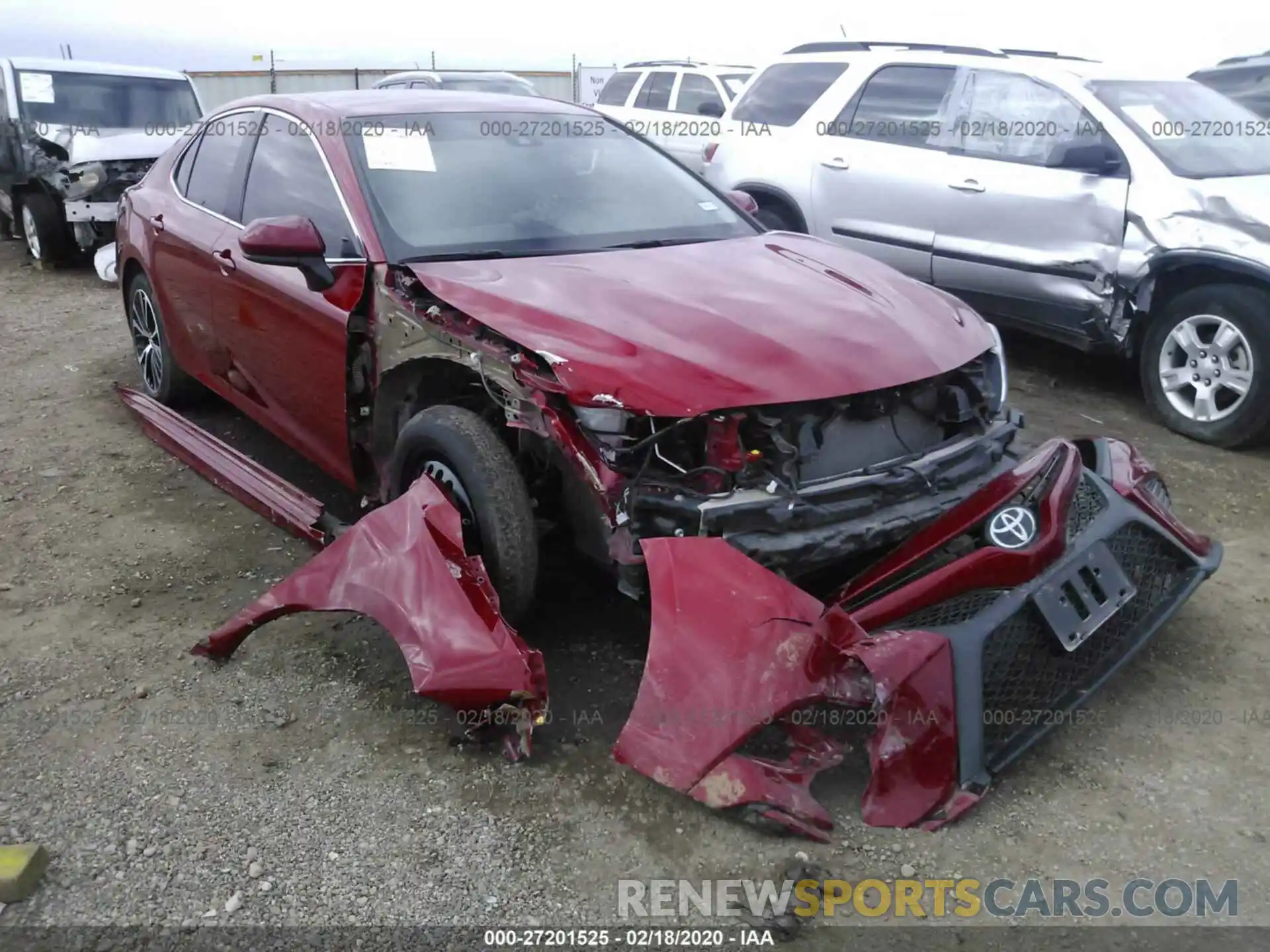 6 Photograph of a damaged car 4T1B11HK4KU165073 TOYOTA CAMRY 2019