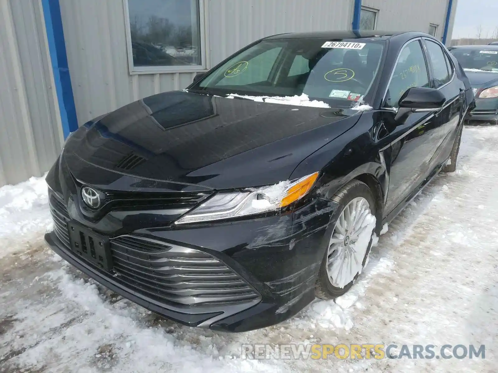 2 Photograph of a damaged car 4T1B11HK4KU165574 TOYOTA CAMRY 2019