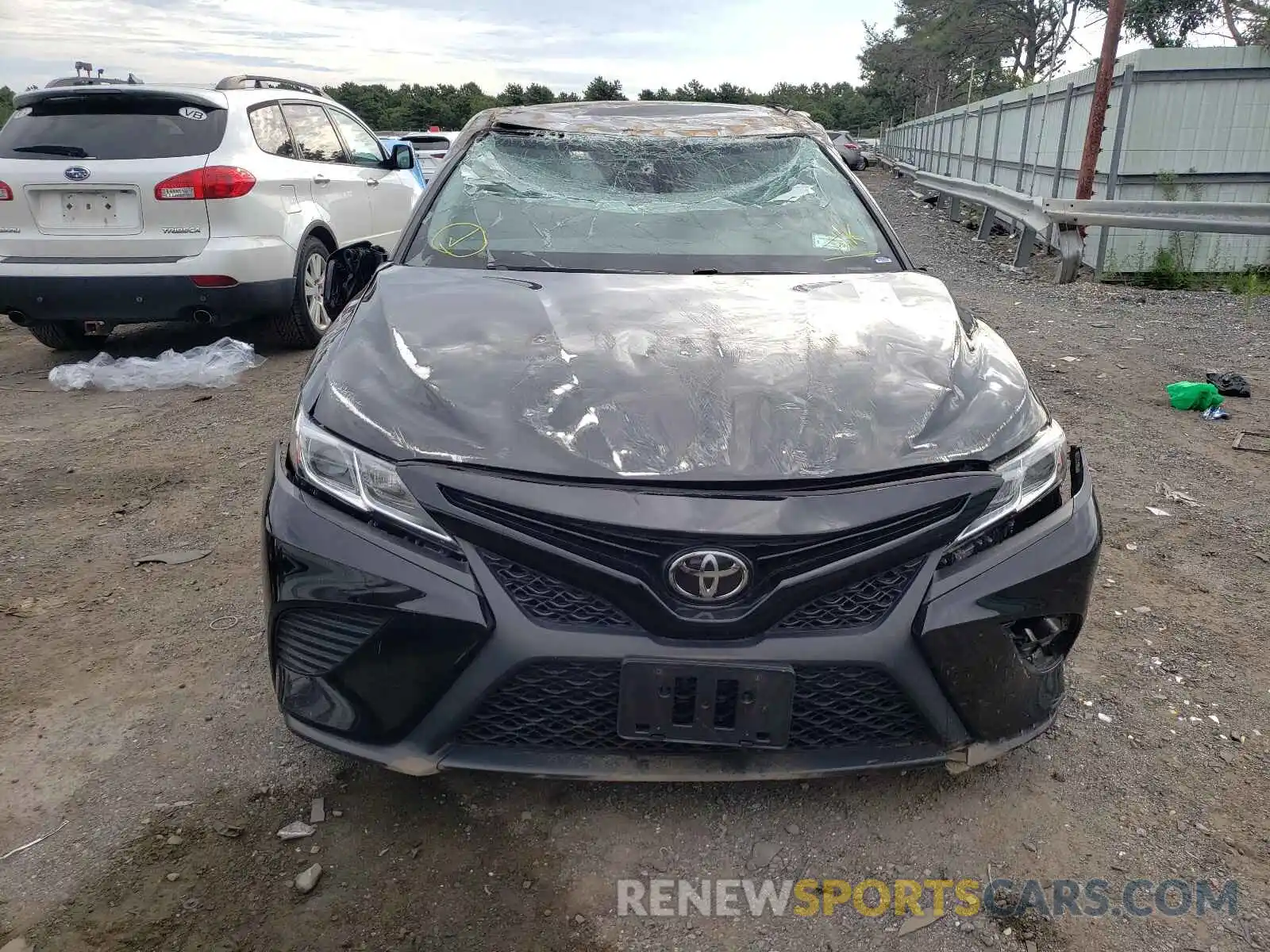 9 Photograph of a damaged car 4T1B11HK4KU166255 TOYOTA CAMRY 2019