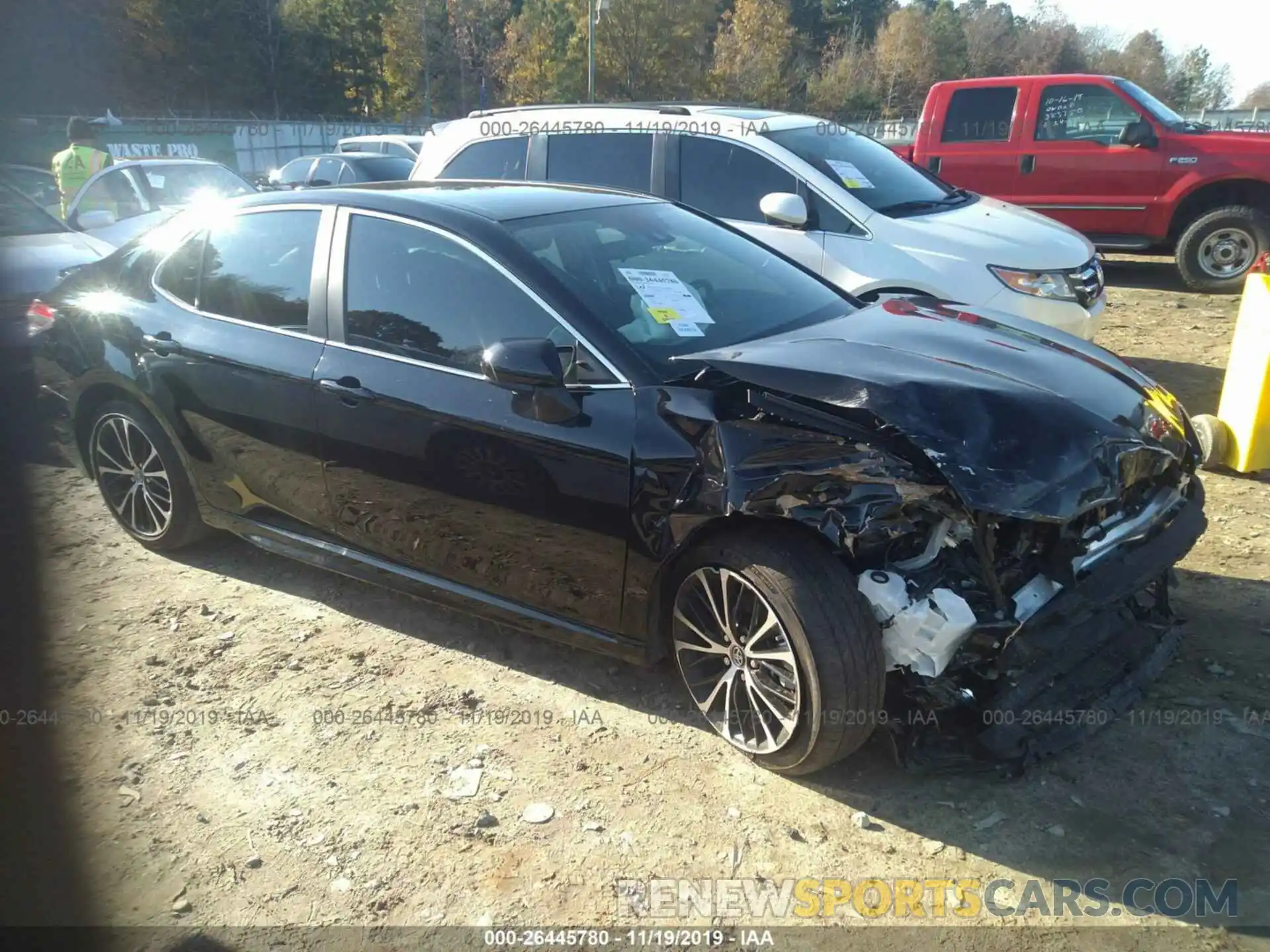 1 Photograph of a damaged car 4T1B11HK4KU166532 TOYOTA CAMRY 2019