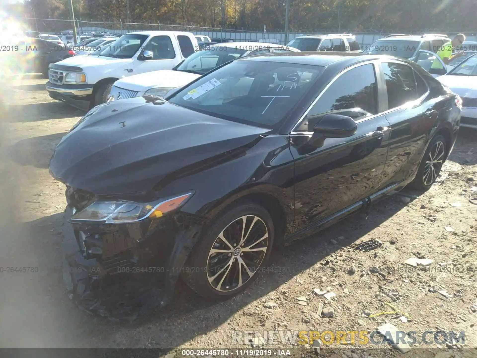 2 Photograph of a damaged car 4T1B11HK4KU166532 TOYOTA CAMRY 2019